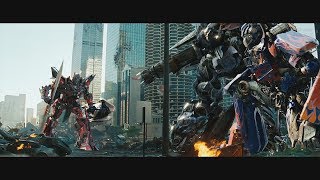Transformers: Dark of the Moon (2011) Final Battle - Only Action [4K]