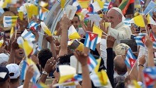 Kuba: Otroci s petjem spremljali papežev blagoslov  mesta Holguin