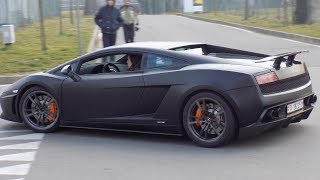 Monza Track Day 18/1/2018 - Cars Accellerations in the Tunnel!!