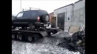 Нива Шевроле снегоход на гусеницах