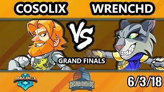 DHATX18 Brawlhalla - Born | Cosolix Vs. WC | wrenchd - Grand Finals