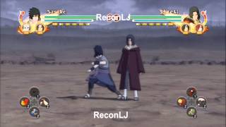 EMS Sasuke infinite Combo/Trick