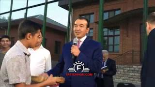 ОЗОДБЕК НАЗАРБЕКОВ МЕҲРИБОНЛИК УЙИДА МУСИҚАГА ҚИЗИҚҚАН БОЛАЛАРГА...
