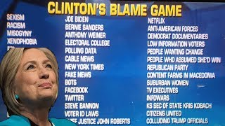 Hillary Clinton Wants To Get Rid of The Electoral College After Blaming the World For Losing