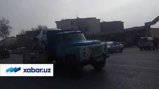 Бунақасини кўрмагансиз! Марғилонда ЙТҲга учраган автомобиллар «паради» бўлиб ўтди