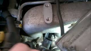 Opel Zafira B Замена свечей накала Опель зафира б 2005г. 1.9cdti /z19dt 88квт/120л.с. часть 2