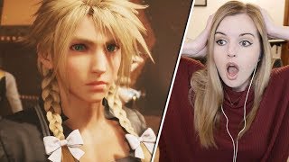 CLOUD YOU SEXY GIRL! - Final Fantasy 7 Remake Official Trailer Reaction | Suzy Lu Reacts