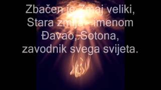 Arkanđeo Mihael ruši Lucifera (pad anđela)