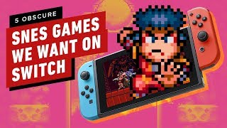 Top 5 Obscure SNES Games We Want on Switch