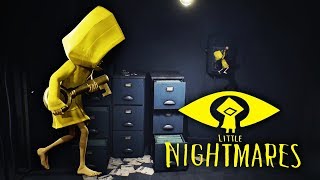 МАЛЕНЬКИЕ КОШМАРИКИ #2 Детская страшилка Мульт игра Приключения маленькой девочки Little Nightmares