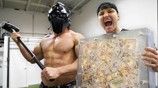 $10,000 IF ANY YOUTUBER CAN BREAK THE BOX!! (UNBREAKABLE GLASS CHALLENGE)