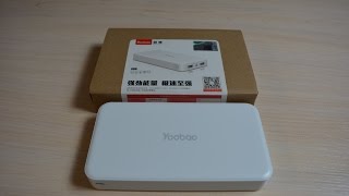 Повербанк из Китая Yoobao S9 на 20000 mAh НУ ПОЧТИ.