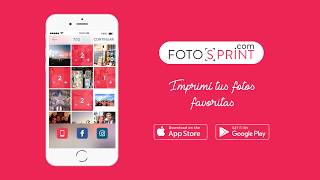 ¡Imprimí tus fotos con al app FotoSprint!