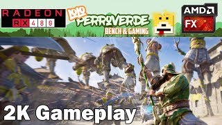 Dynasty Warriors 9 - 2k Gaming: RX 480 + FX-8300 Preset Medio