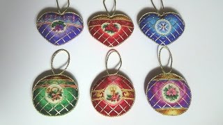 Dimensions "Timeless elegance ornaments" Оформление в игрушки