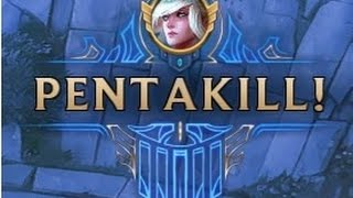 ? JANNA PENTAKILL! ?Janna Epic Pentakill! ☔ AD JANNA TOP PENTAKILL!
