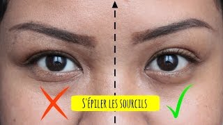 ✿ Comment épiler ses sourcils ✿ méthode facile et rapide (HD)