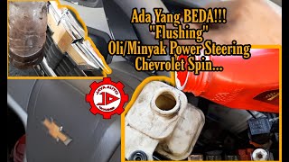 BEDA!!, Cara Flushing oli/Minyak Powersteering Chevrolet Spin