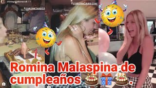 Oriana celebra cumpleaños de Romina Malaspina.