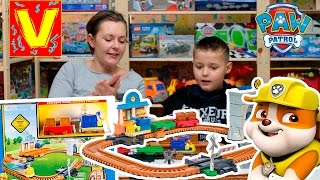 PAW PATROL ON A ROLL -  i nostri cuccioli vogliono proprio arrivare ovunque ed ecco qua la ferrovia!