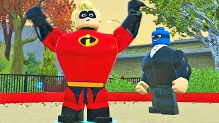 LEGO Os Incríveis #19: Desbloqueei o Relâmpago Mcqueen e o Sulley do Monstros S.A.!