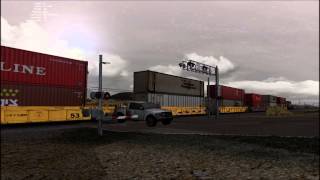 Railworks 4 UP Intermodal In Cajon Pass