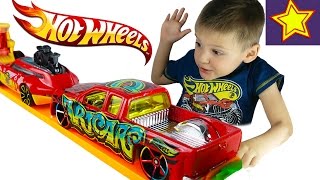 Новые машинки Хот Вилс Распаковка и проверка на треке Toys Cars Hot Wheels