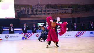 Чемпионат России 2019, Европейская Программа, Беседин Антон- Стрелкова Екатерина, медленный вальс