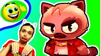 Даняша тестирует новую Игру о КОТИКАХ! #371 ИГРА для ДЕТЕЙ