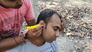 ASMR relaxing ear massage therapy | Indian desi ASMR