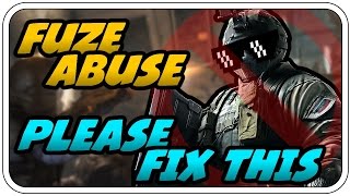 FUZE ABUSE, PLEASE FIX THIS (GAME BREAKING GLITCH) - HIGHLIGHT - Rainbow Six Siege - Dhalucard