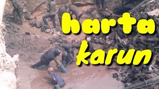 Begini cara mendulang emas dengan peralatan tradisional