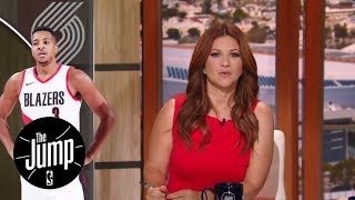 C.J. McCollum's suspension shows inconsistency in NBA rules | The Jump | ESPN