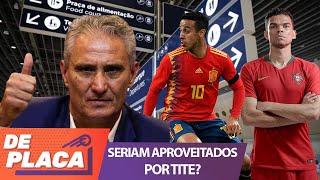 PEPE e THIAGO ALCÂNTARA seriam titulares no BRASIL de TITE?