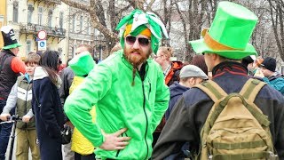 Ирландский танец флешмоб в Одессе  | День Святого Патрика в Украине