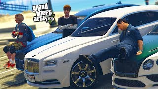 РЕАЛЬНАЯ ЖИЗНЬ АВТОМЕХАНИКА В GTA 5 ONLINE  - ГОНКА С GARVIN И WATER! ОБЗОР НА ROLS ROYCE! SIMON!