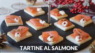TARTINE AL SALMONE