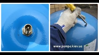 ?Мембранный бак не накачивается воздухом?