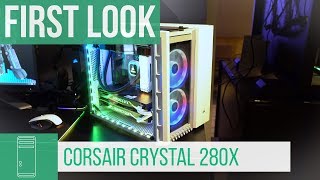 Corsair Crystal 280X RGB Case - First Look (English) #Computex2018