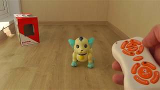 Интерактивная игрушка собака Шустрик на дистанционном управлении