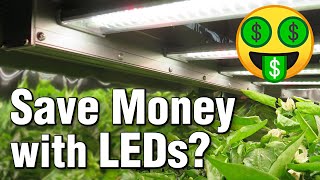 Electrical Savings: LEDs & High Efficiency Upgrades (Home & Grow Light Cost vs Payoff Calculator)