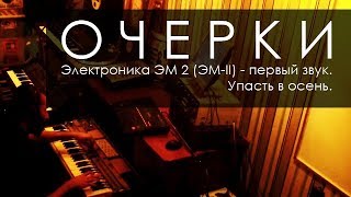 Очерк 8.  Упасть в  осень. Электроника ЭМ 2 (ЭМ-II) первый звук. d'n'b, live