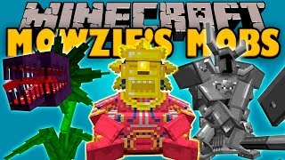 НОВЫЕ БОССЫ В МАЙНКРАФТ | ОБЗОР МОДА Mowzie’s Mobs