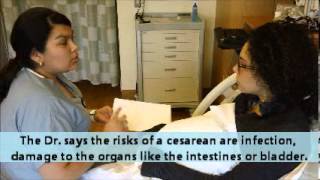 Consenting for Cesarean in Spanish