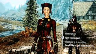 Skyrim PC Mods on Xbox 360 - Vilja, Sofia, Deadpool & Throthgar