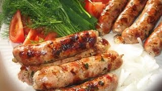 Колбаски домашние на скорую руку