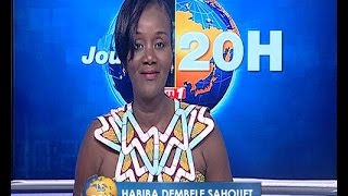 Le 20 Heures de RTI 1 du 19 octobre 2015 avec Habiba Dembélé