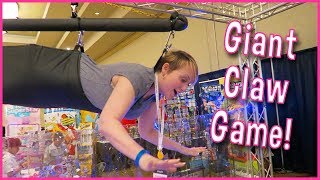 GIANT Claw Machine Win! Toys and YouTubers in Palm Springs