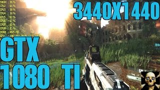 Crysis 3 Gtx 1080 TI  Fps Performance Very High Settings!!  3440X1440