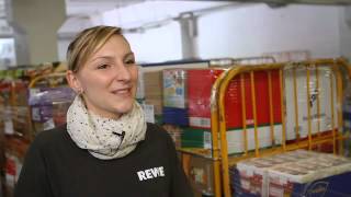 REWE Karriere - Denise - Azubi Lager-Logistik